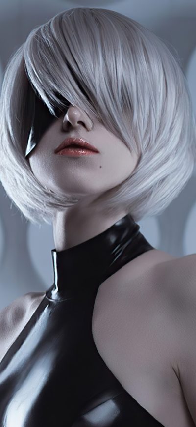 Fond d'écran iPhone Cosplay Nier Automata 4k