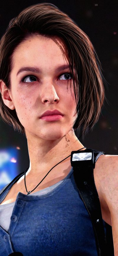 Fond d'écran iPhone Jill Valentine Resident Evil 3 4k Artwork