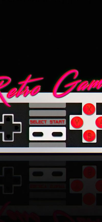 Fond d'écran iPhone Retro Game Casette 4k