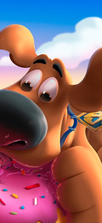 Fond d'écran iPhone Do You Like Donuts Scoob 4k