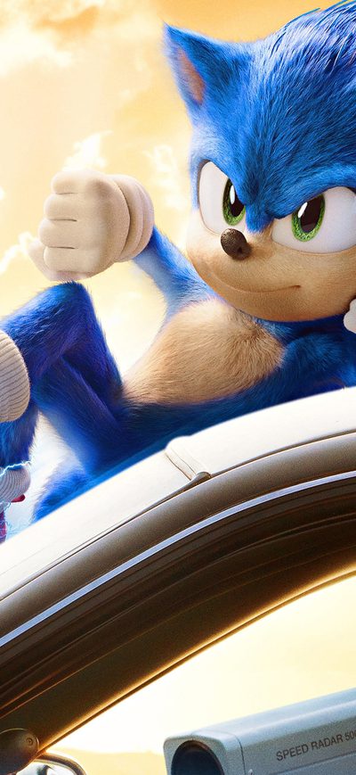 Fond d'écran iPhone 2020 Sonic The Hedgehog 4k