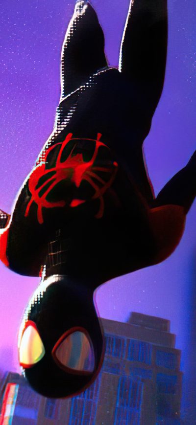 Fond d'écran iPhone Spiderman Ps5 Miles Morales 4k 2021