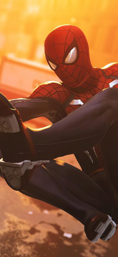 Fond d'écran iPhone Spider Man Miles Morales 2021