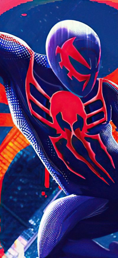 Fond d'écran iPhone Spiderman 2099 In Multiverse 4k