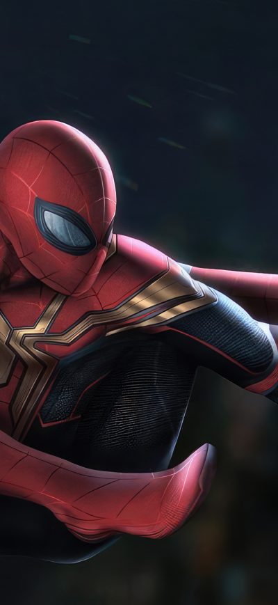 Fond d'écran iPhone New Spiderman 4k Artwork