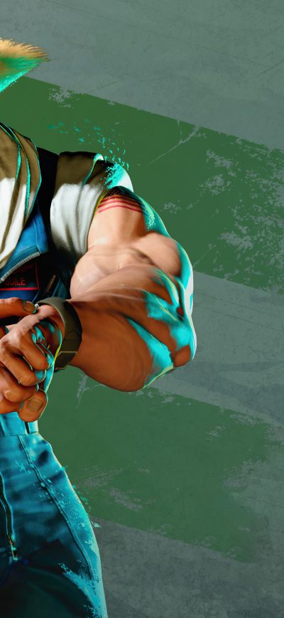 Fond d'écran iPhone Street Fighter 6 Guile 5k