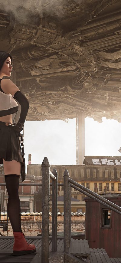 Fond d'écran iPhone Tifa Lockhart Final Fantasy Vii Cosplay 4k