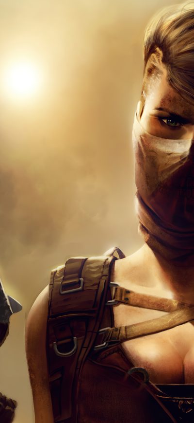 Fond d'écran iPhone Fury Road Warrior Girl 4k