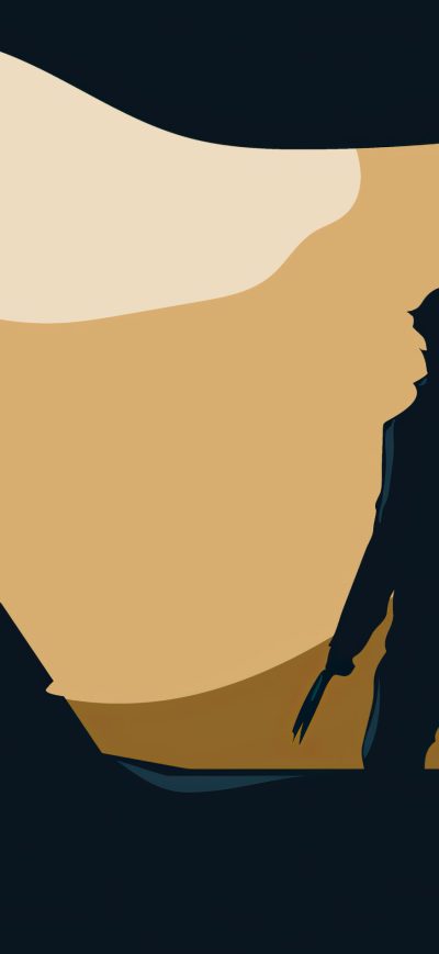 Fond d'écran iPhone Wolverine Minimal 2020