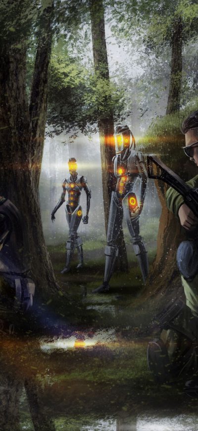 Fond d'écran Xera Survival sur iPhone