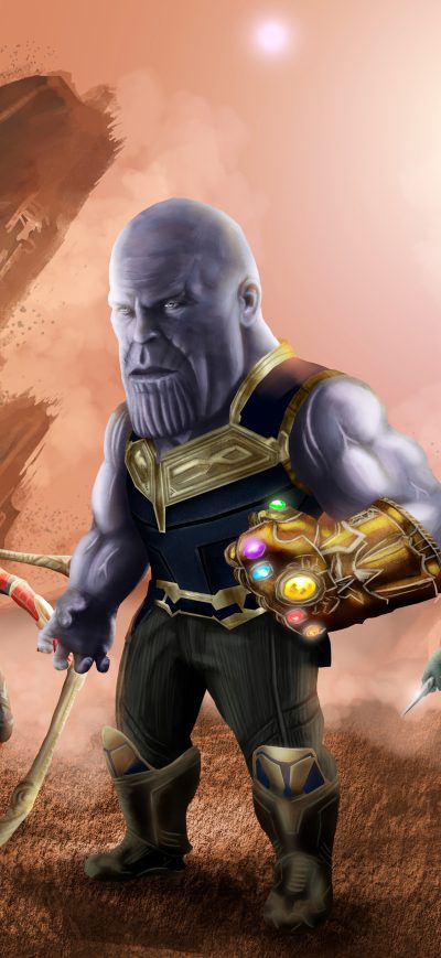 Fond d'écran iPhone 2018 Avengers Infinity War 4k