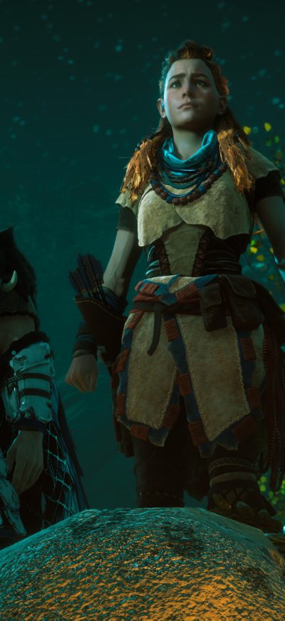 Fond d'écran iPhone Horizon Zero Dawn Aloy 4k