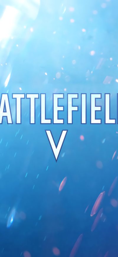 Fond d'écran iPhone Battlefield V Video Game Logo
