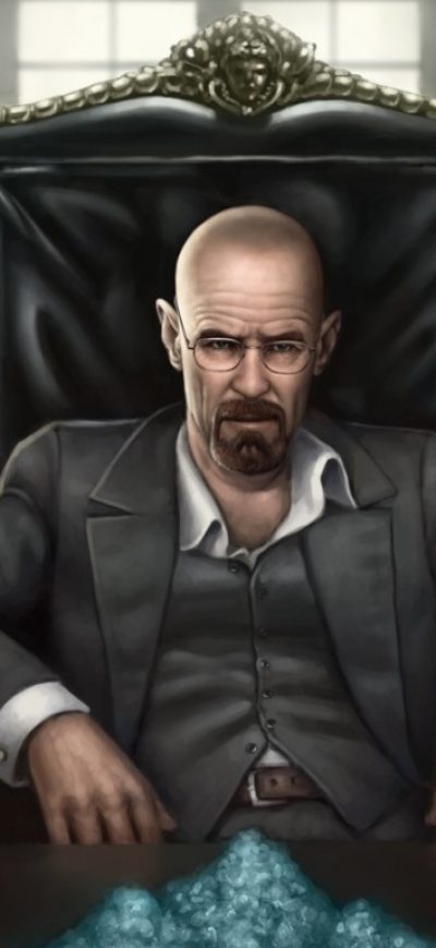 Fond d'écran iPhone Walter White Abstract Art