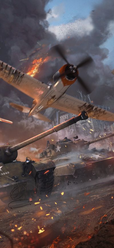 Fond d'écran iPhone War Thunder Video Game 4k