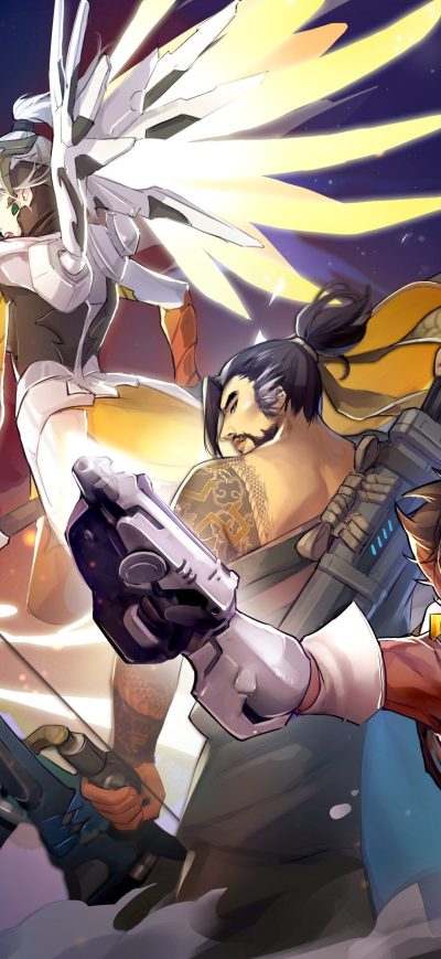 Fond d'écran iPhone Overwatch Artwork 4k