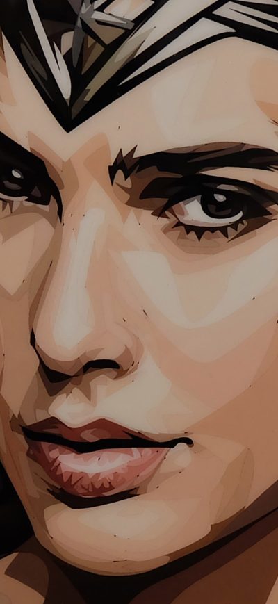 Fond d'écran iPhone 4k Wonder Woman Digital Art