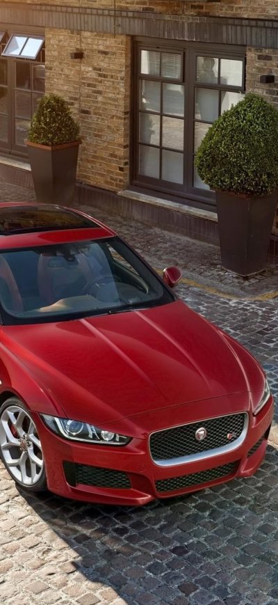Fond d'écran iPhone Jaguar XE 2015