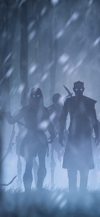 Fond d'écran iPhone Night King With White Walkers Artwork