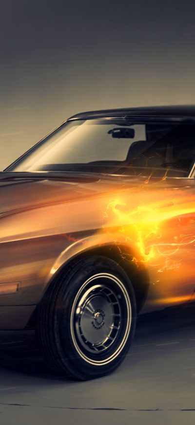 Fond d'écran Ford Mustang sur iPhone