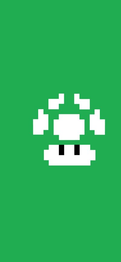 Fond d'écran iPhone Super Mario Bros Minimalism