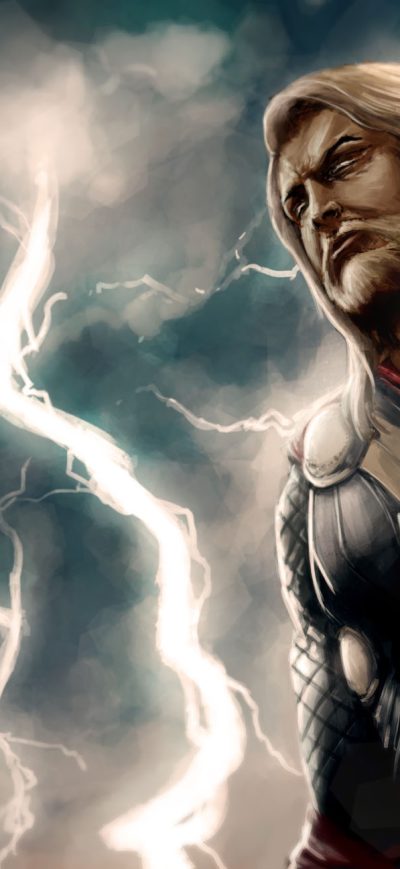 Fond d'écran iPhone God Of Thunder Odinson