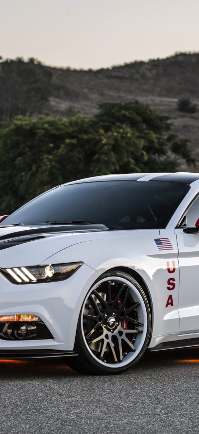 Fond d'écran Ford Mustang Gt Apollo Edition 2017 sur iPhone
