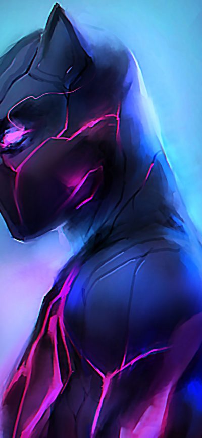 Fond d'écran iPhone Black Panther Fanartwork