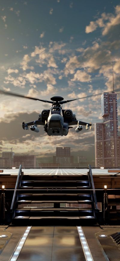 Fond d'écran iPhone Tekken 7 Helipad