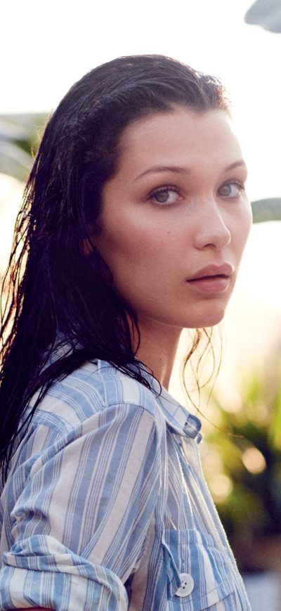 Fond d'écran iPhone Bella Hadid GQ 2017 Photoshoot