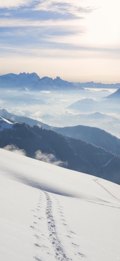 Fond d'écran iPhone Snow Mountains Windows 10
