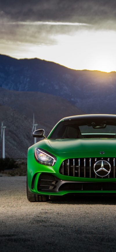 Fond d'écran iPhone Mercedes AMG GT R 2018