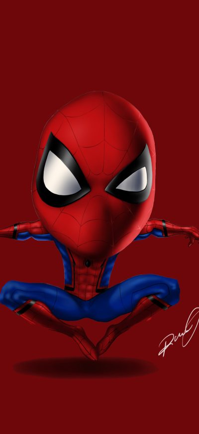 Fond d'écran iPhone Spiderman 5k Digital Artwork