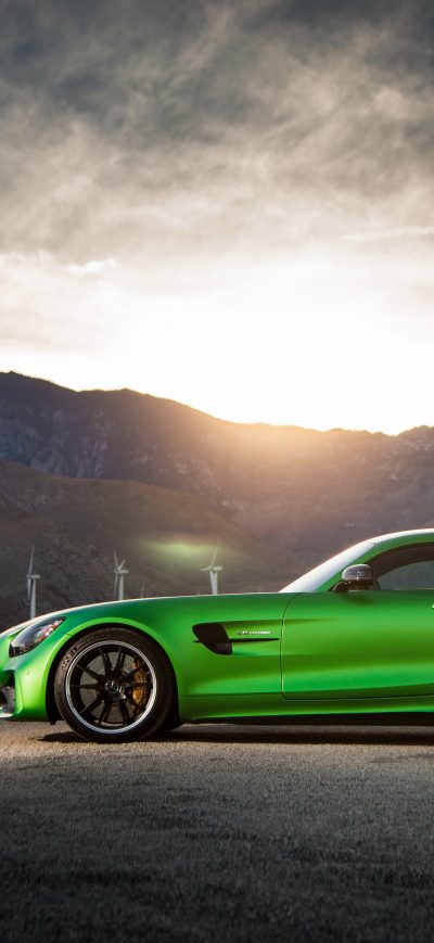 Fond d'écran iPhone Mercedes Amg Gt R Side View
