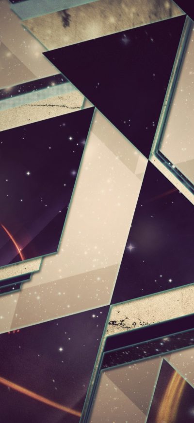 Fond d'écran iPhone Triangles Abstract HD Background
