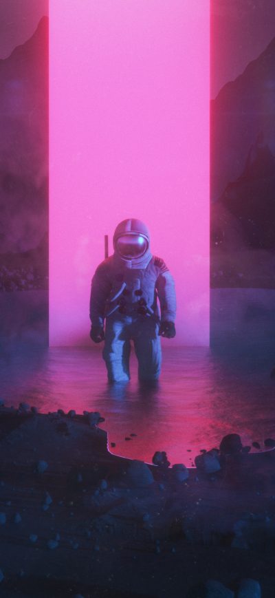 Fond d'écran iPhone Astronaut Graphic Art