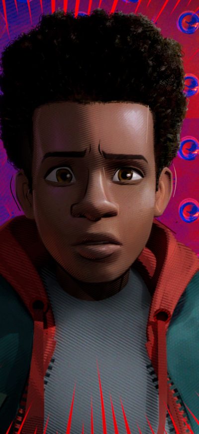 Fond d'écran iPhone Miles Morales In Spider Man Into The Spider Verse Movie