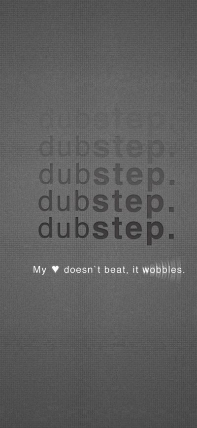 Fond d'écran iPhone Dubstep