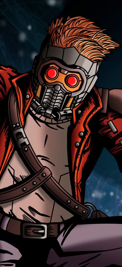 Fond d'écran iPhone Star Lord Digital Art 4k