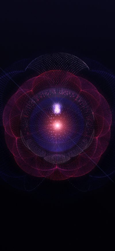 Fond d'écran iPhone Fractal Colors