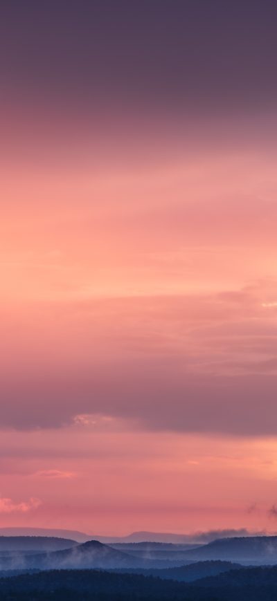 Fond d'écran iPhone Beautiful Landscape Sunset 8k