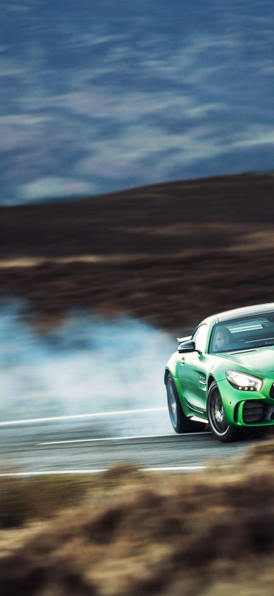 Fond d'écran iPhone Mercedes AMG GT R 2017