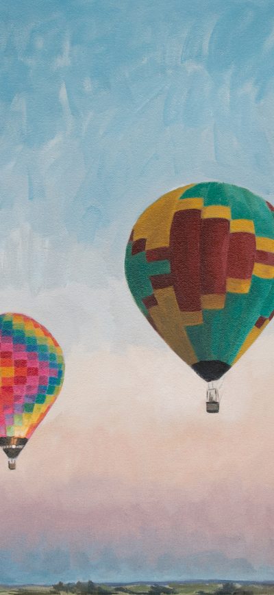 Fond d'écran iPhone Air Balloons Digital Art 4k
