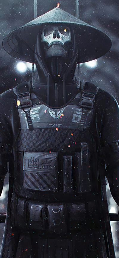 Fond d'écran iPhone Skullman Fbi 4k