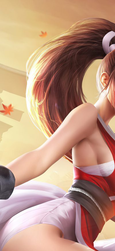 Fond d'écran iPhone Mai Shiranui King Of Chaos 5k