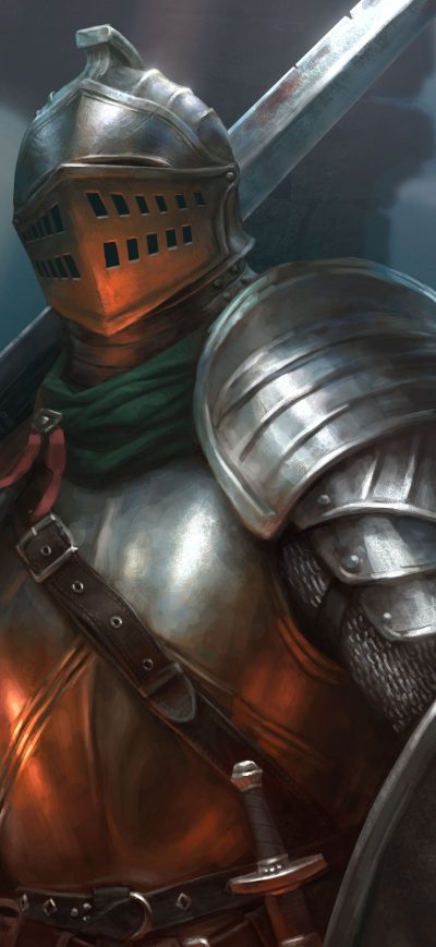 Fond d'écran iPhone Warrior Metal Armour