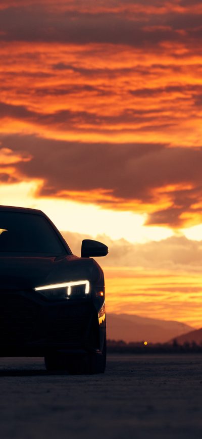 Fond d'écran iPhone Audi R8 Sunset