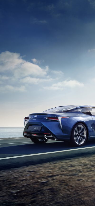 Fond d'écran iPhone 2018 Lexus LC 500h