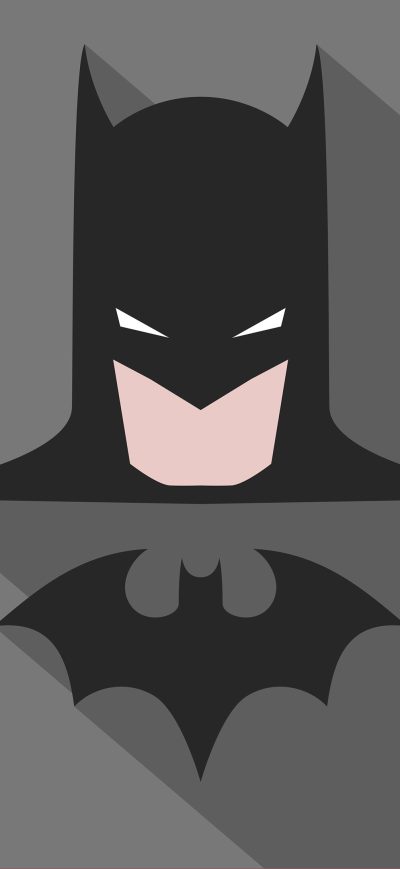 Fond d'écran Batman Minimalism Poster sur iPhone