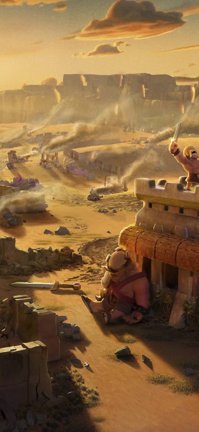 Fond d'écran iPhone Clash Of Clans After War